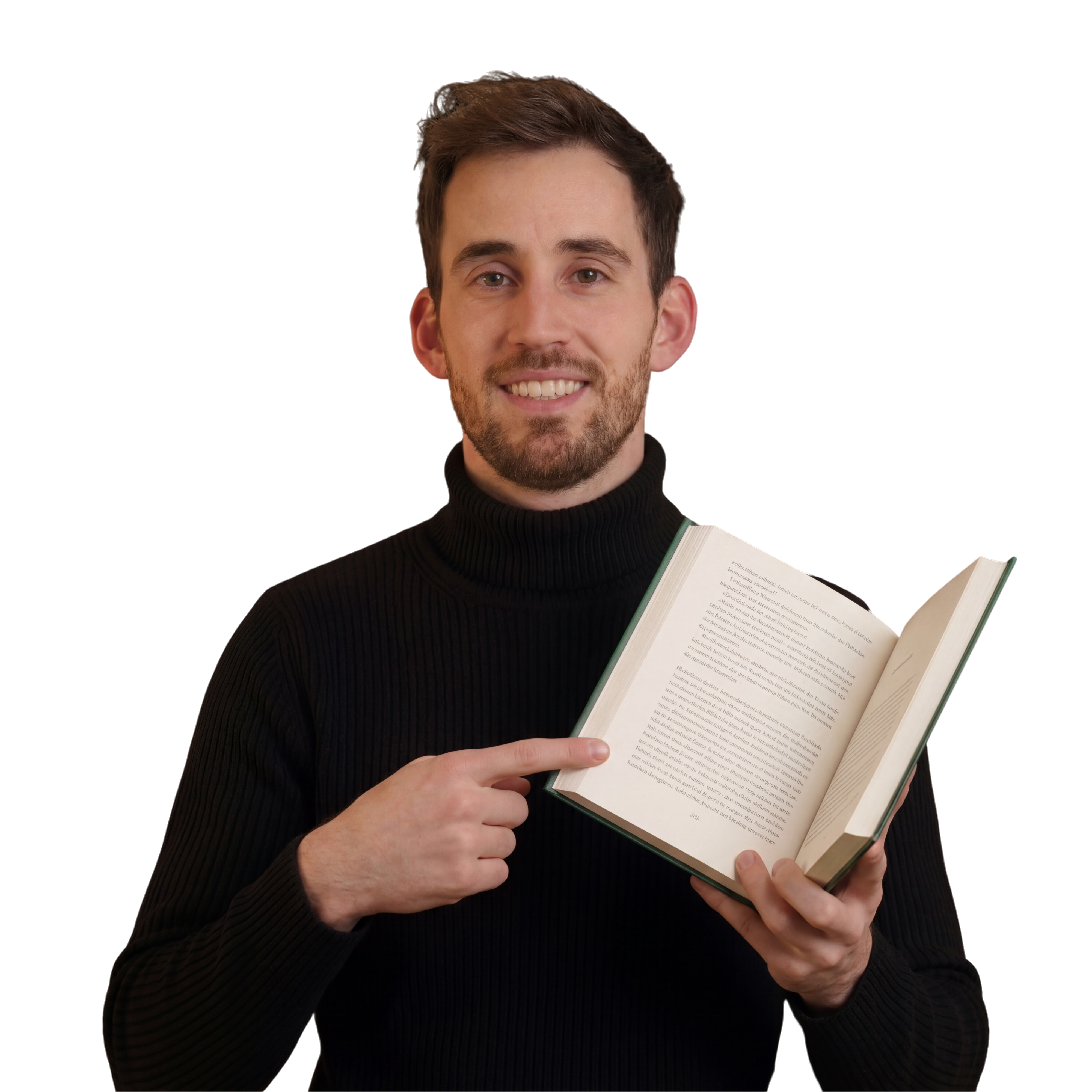 Markus Gammersbach mit Buch